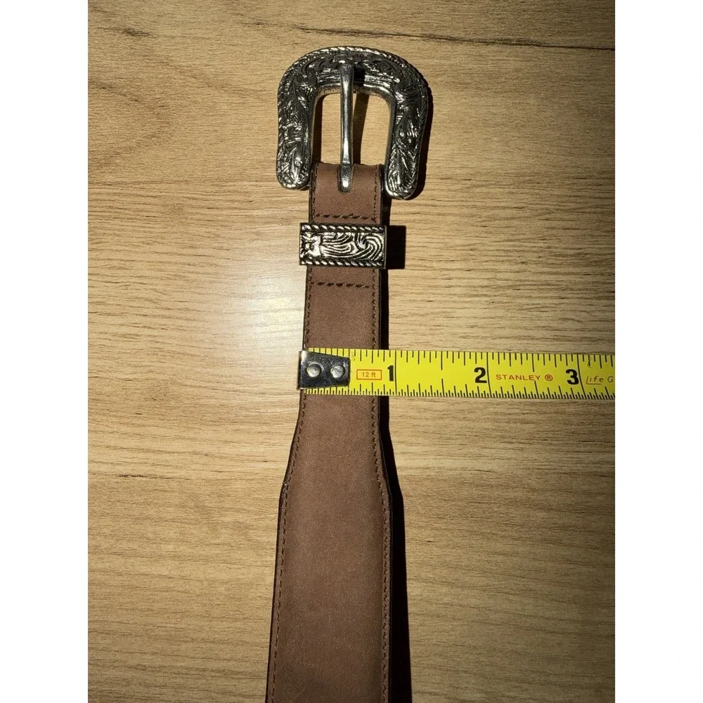 Banana Republic Leather‎ Belt Size 30 Italy Safari Travel 80s Vintage